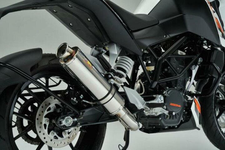 楽天市場】Realize KTM デューク125 デューク200 バイクマフラー ~2014 