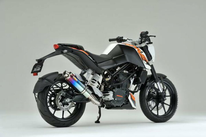 楽天市場】Realize KTM デューク125 デューク200 バイクマフラー ~2014 
