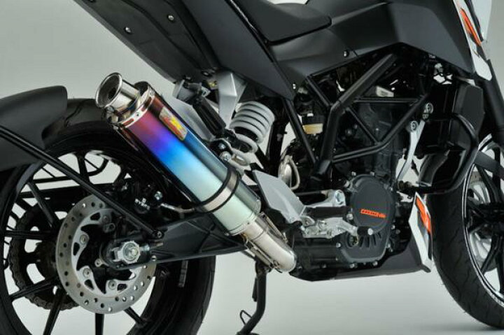 楽天市場】Realize KTM デューク125 デューク200 バイクマフラー ~2014 