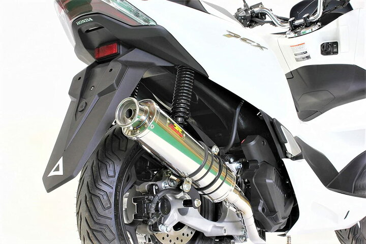 楽天市場】【最新モデル対応】 PCX125 バイクマフラー 2BJ-JK05 8BJ 