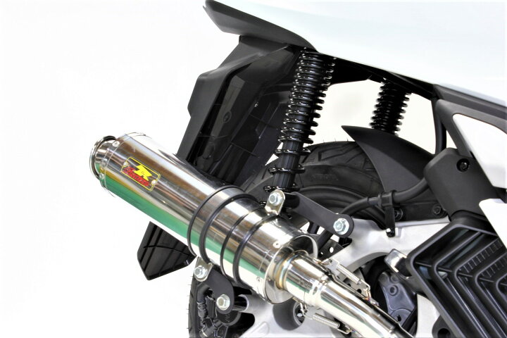 楽天市場】【最新モデル対応】 PCX160 バイクマフラー 2BK-KF47 8BJ 