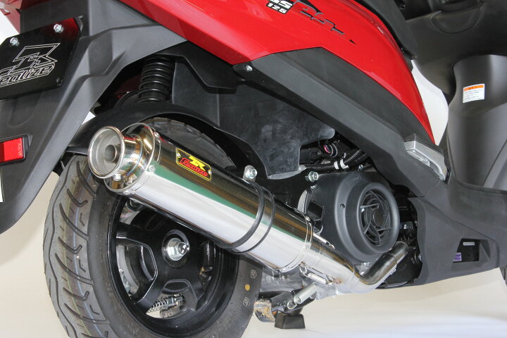 楽天市場】Realize アドレス125 バイクマフラー 2BJ-DT11A 22Racing 