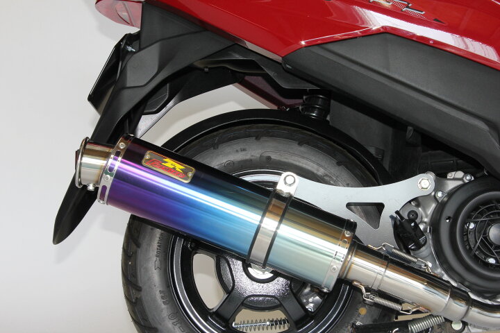 スズキ・アドレスV125/G/S 新品社外アクラポ風鏡面マフラー 楽天市場 