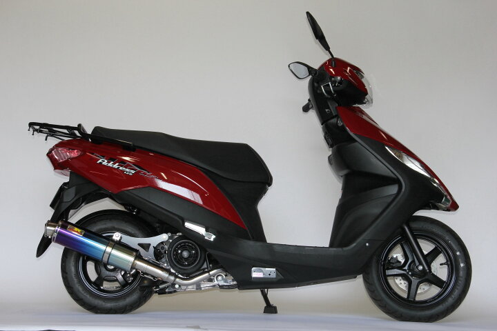 楽天市場】Realize アドレス125 バイクマフラー 2BJ-DT11A 22Racing Ti 