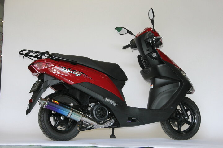 楽天市場】Realize アドレス125 バイクマフラー 2BJ-DT11A 22Racing Ti 