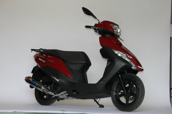 楽天市場】Realize アドレス125 バイクマフラー 2BJ-DT11A 22Racing Ti 