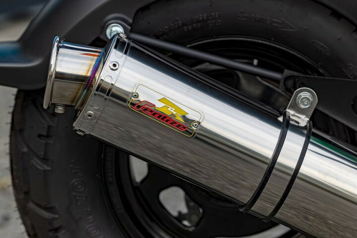 楽天市場】Realize ズーマー バイクマフラー JBH-AF58 BA-AF58 FI車 