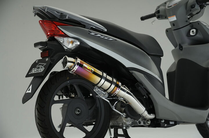 楽天市場】Realize Dio110 ディオ110 バイクマフラー EBJ-JF31 