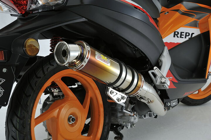楽天市場】Realize タラニス110 バイクマフラー Exist イグジスト Ti 