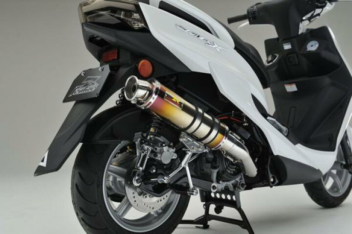 楽天市場】Realize シグナスX SR バイクマフラー 4型 5型 EBJ-SEA5J 