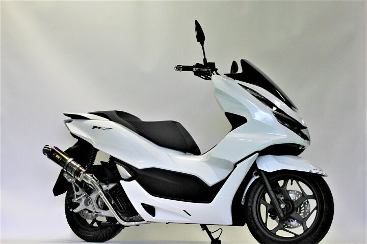 楽天市場】【最新モデル対応】 Realize PCX160 バイク マフラー 2BK 