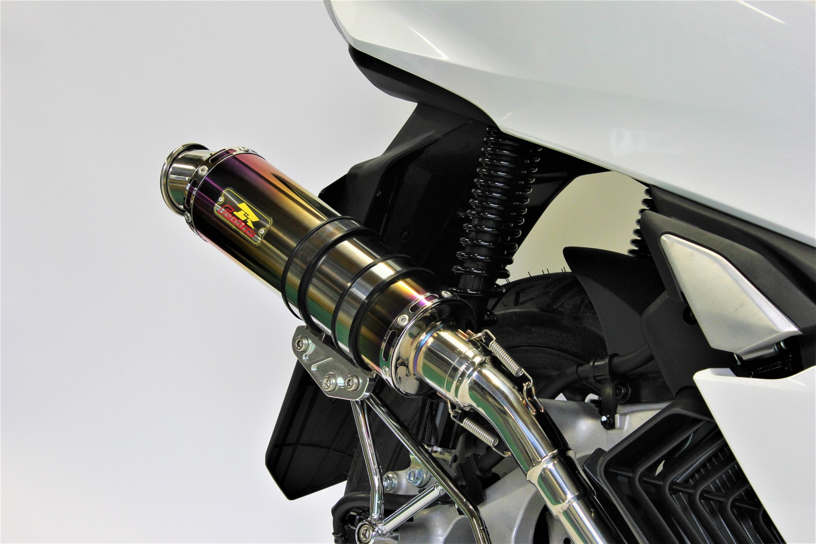 楽天市場】最新モデル対応！ Realize PCX125 バイク マフラー 2BJ-JK05