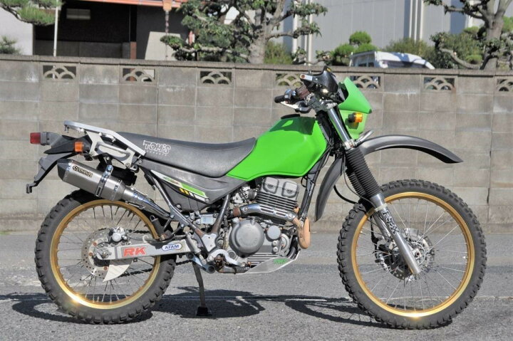 楽天市場】スーパーシェルパ バイクマフラー ドライカーボン モタード 