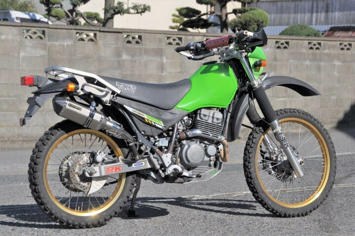 楽天市場】スーパーシェルパ バイクマフラー ドライカーボン モタード 