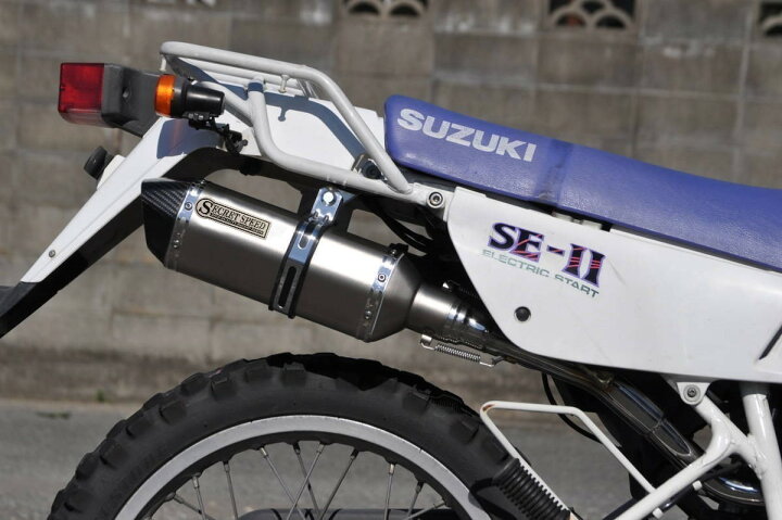 楽天市場】ジェベル200 SX200 バイクマフラー ドライカーボン モタード 