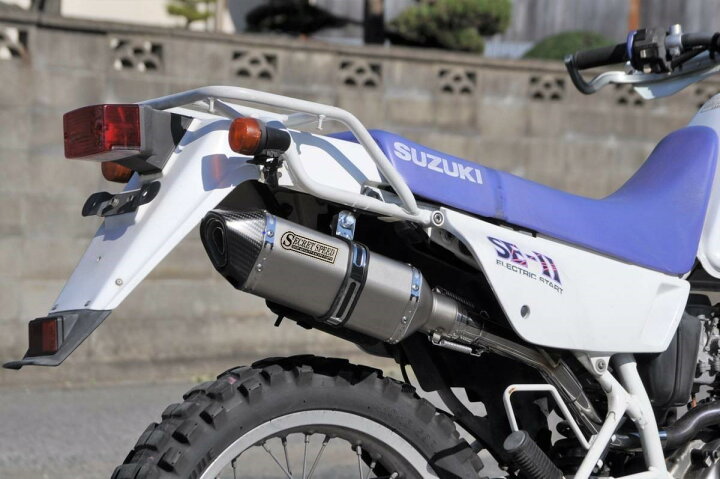 楽天市場】ジェベル200 SX200 バイクマフラー ドライカーボン モタード 