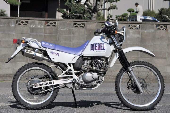 楽天市場】ジェベル125 バイクマフラー SX125 ドライカーボン モタード 