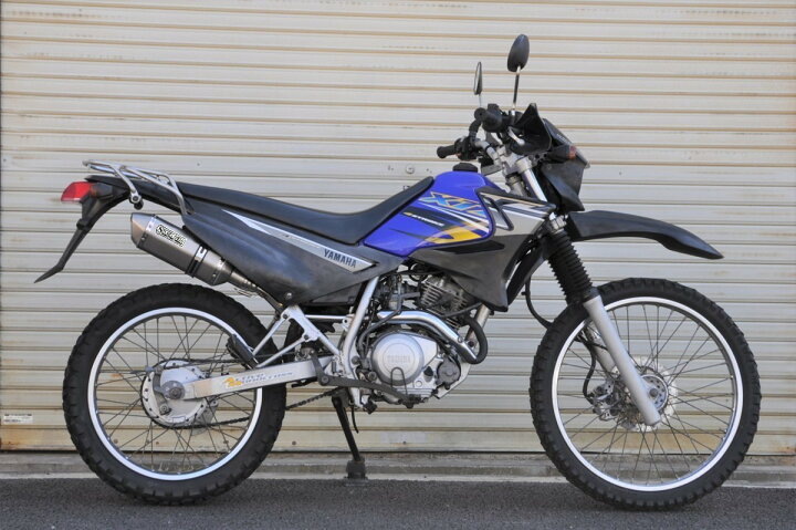 楽天市場】XTZ125 バイクマフラー ソリッド モタード 異形 スリップ 