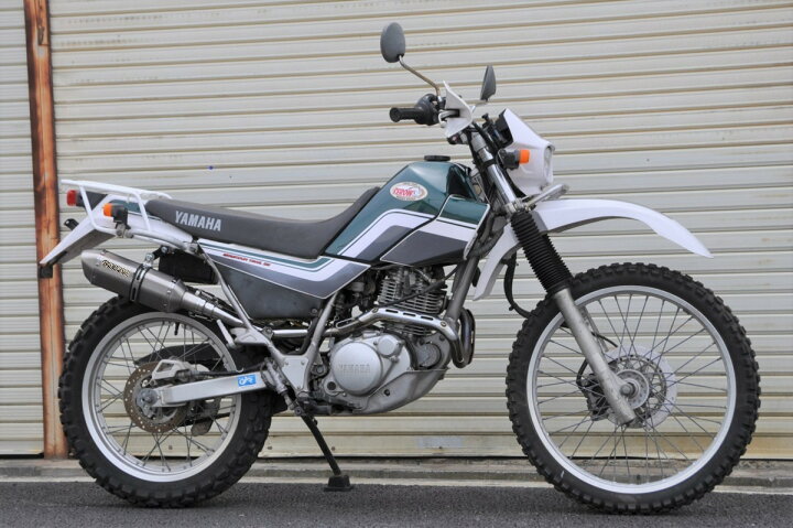 楽天市場】セロー225 バイクマフラー ソリッド モタード 異形 スリップ 