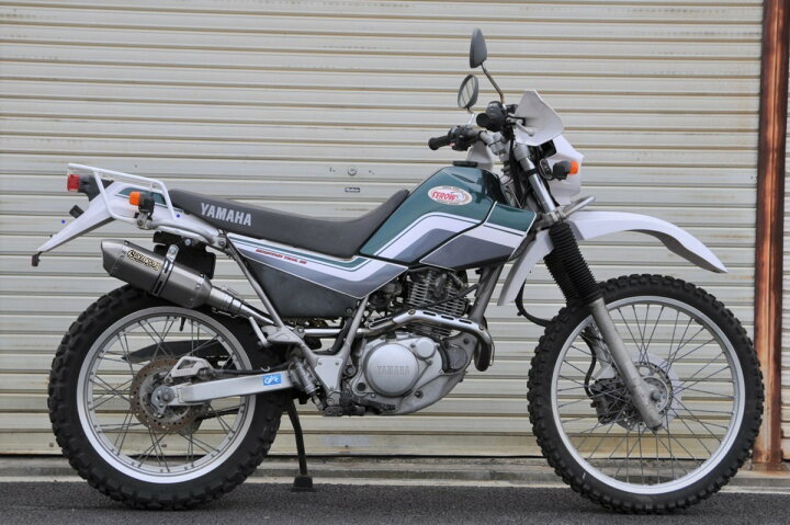 楽天市場】セロー225 バイクマフラー ソリッド モタード 異形 スリップ  