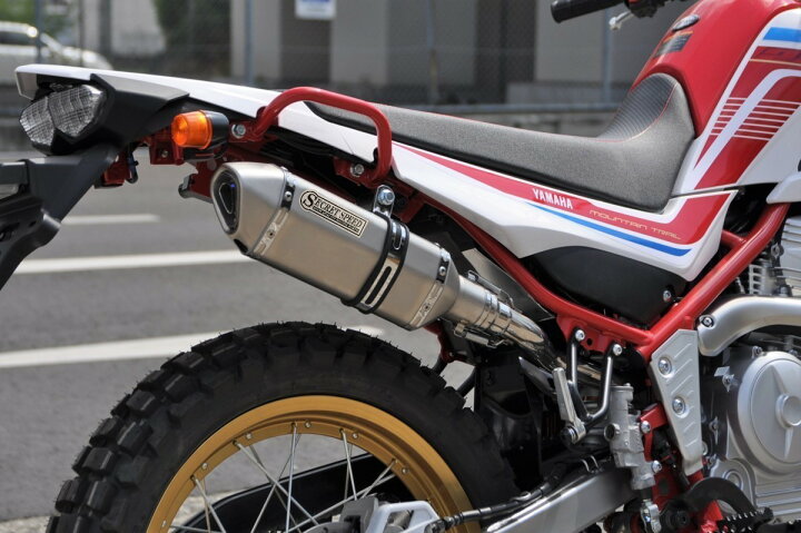 楽天市場】セロー250 トリッカー バイクマフラー XT250X ソリッド 