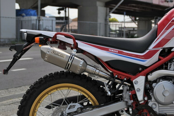 楽天市場】セロー250 トリッカー バイクマフラー XT250X ソリッド 