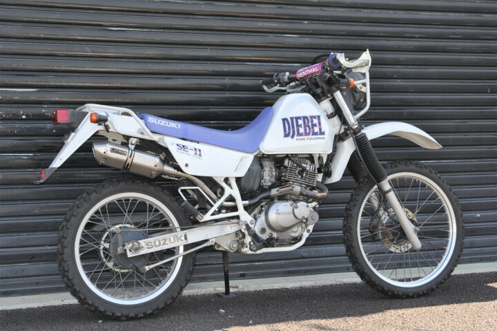 楽天市場】ジェベル200 バイクマフラー SX200 ソリッド モタード 異形 