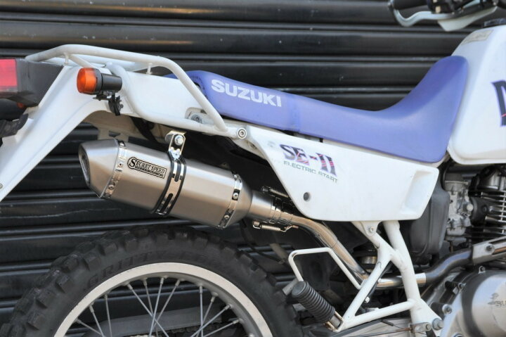 楽天市場】ジェベル200 バイクマフラー SX200 ソリッド モタード 異形 