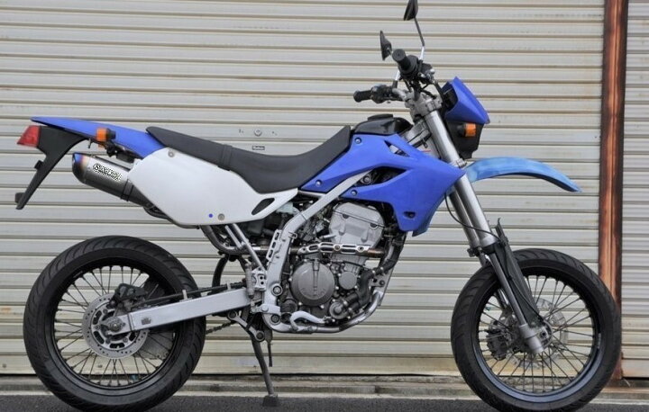 楽天市場】Dトラッカー125 KLX125 バイクマフラー スリップオン 異形 