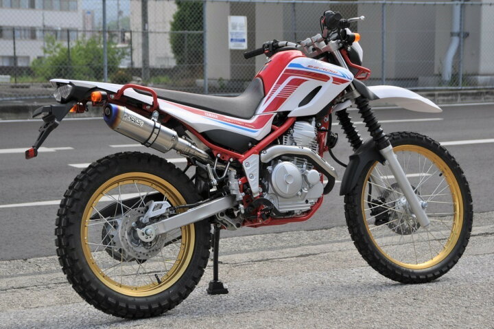 楽天市場】セロー250 トリッカー バイクマフラー スリップオン 異形  