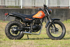 HMS }n TW200/TW225 (BA-DGO7J/BA-DG09J) 2000N`2007NfΉ oCN}t[ 100ӖCe}t[ SUS XeX 2Ȃ (Type2) }t[