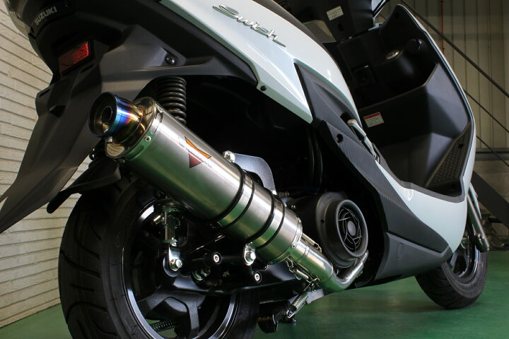 楽天市場】スウィッシュ バイクマフラー 2BJ-DV12B アレグリア 