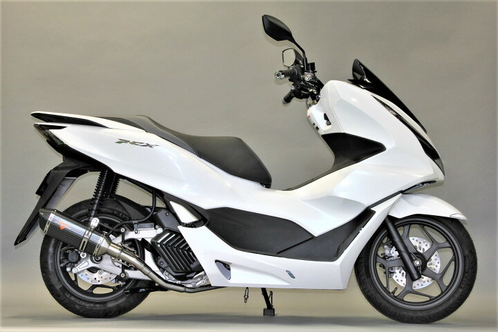 楽天市場】【最新モデル対応】 PCX125 PCX160 バイクマフラー 2BJ-JK05 