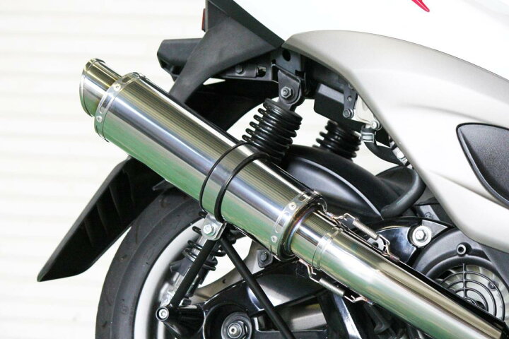 楽天市場】HMS ヤマハ シグナスX125 台湾5期仕様 バイクマフラー O2 