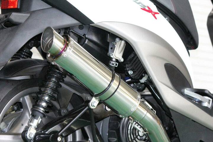 楽天市場】HMS ヤマハ シグナスX125 台湾5期仕様 バイクマフラー O2 