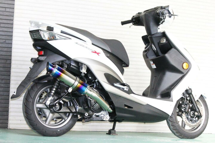楽天市場】HMS ヤマハ シグナスX125 台湾5期仕様 バイクマフラー O2 