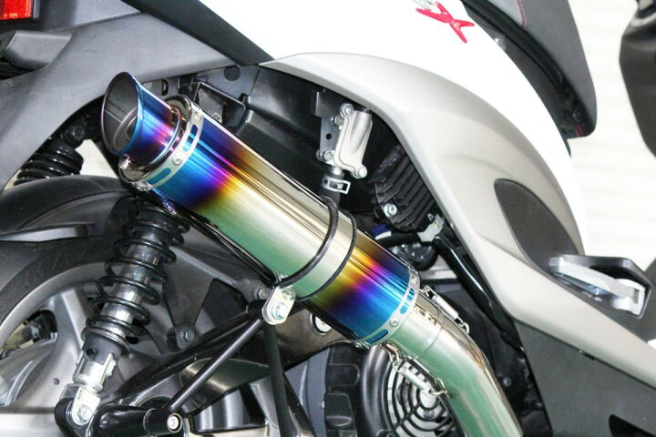 楽天市場】HMS ヤマハ シグナスX125 台湾5期仕様 バイクマフラー O2 