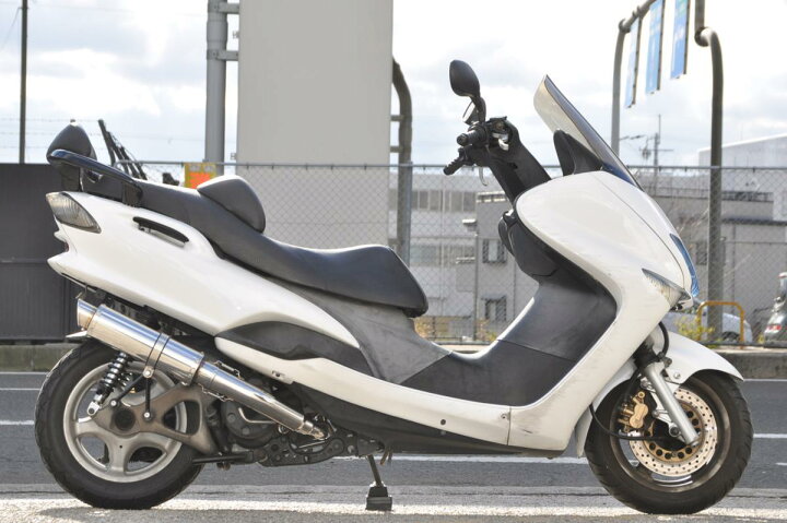 楽天市場】HMS ヤマハ マジェスティ125 5CA バイクマフラー キャブ車 