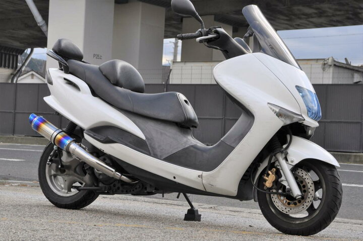 楽天市場】HMS ヤマハ マジェスティ125 5CA バイクマフラー キャブ車 