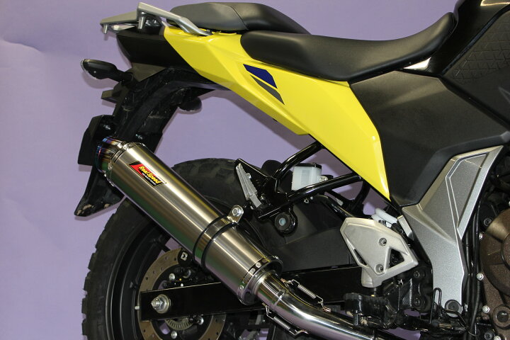 楽天市場】Vストローム250SX 8BK-EL11L バイクマフラー Meteo メテオ 