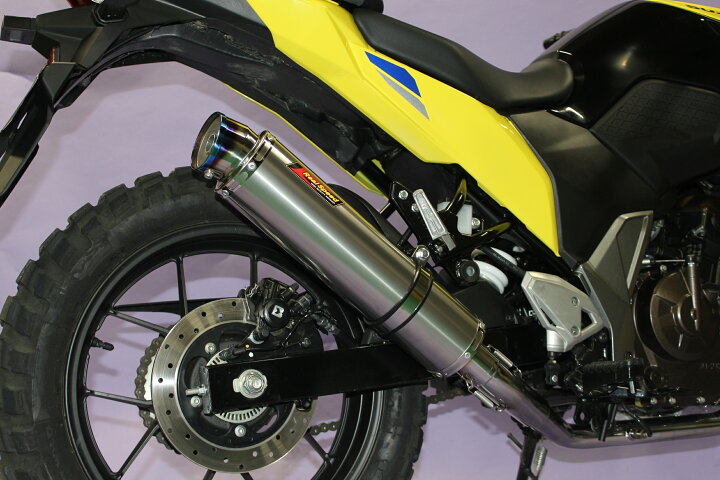 楽天市場】Vストローム250SX 8BK-EL11L バイクマフラー Meteo メテオ 