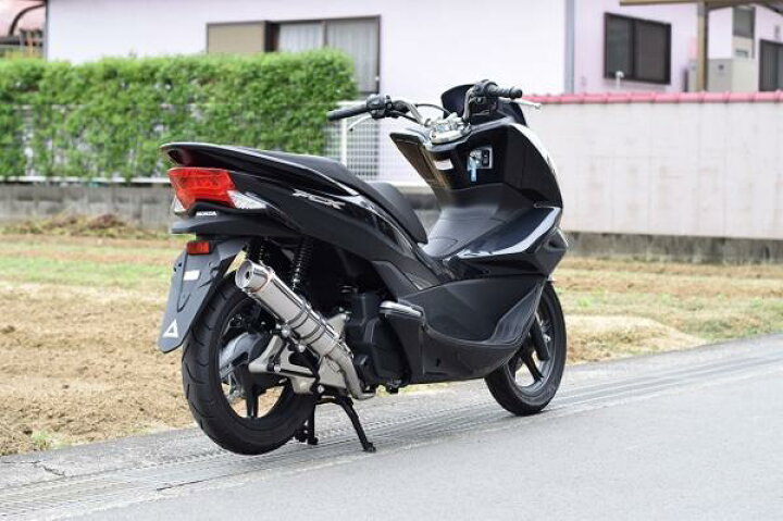 楽天市場】PCX125 PCX150esp バイクマフラー EBJ-JF56 EBJ-JF28後期 