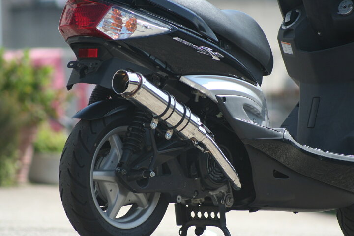 楽天市場】シグナスX バイクマフラー 台湾5期 LPRSE461 RKRSE462 SE465 
