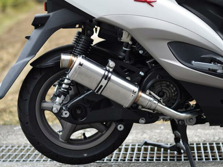 楽天市場】HMS ヤマハ シグナスX125 (台湾5期仕様) バイクマフラー (O2 