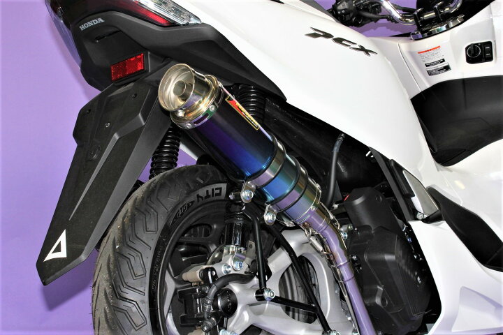楽天市場】最新モデル対応！ PCX160 バイクマフラー 2BK-KF47 8BJ-KF47 