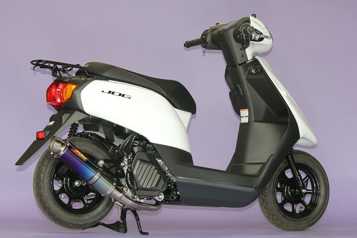 楽天市場】ジョグ JOG バイクマフラー 2BH-AY01 フォーゼ チタンブルー 