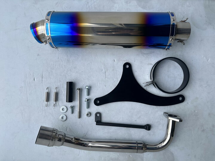 楽天市場】アクシスZ バイクマフラー 2BJ-SED7J S346 ステンレス 
