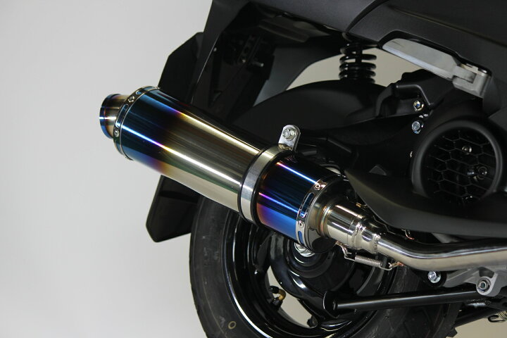 楽天市場】アクシスZ バイクマフラー 8BJ-SEJ6J O2センサー対応 S346 