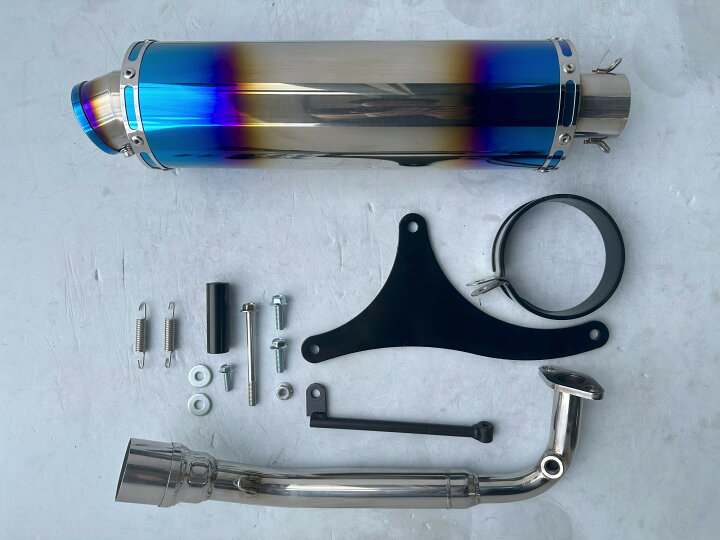 楽天市場】アクシスZ バイクマフラー 8BJ-SEJ6J O2センサー対応 S346 