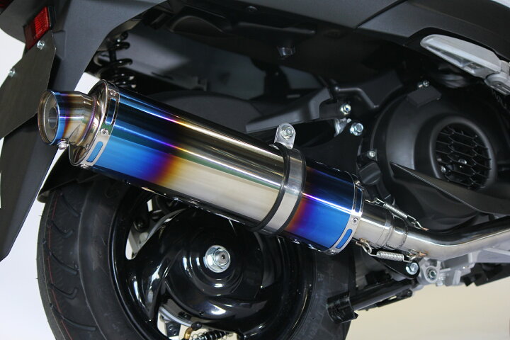 楽天市場】アクシスZ バイクマフラー 8BJ-SEJ6J O2センサー対応 S346 